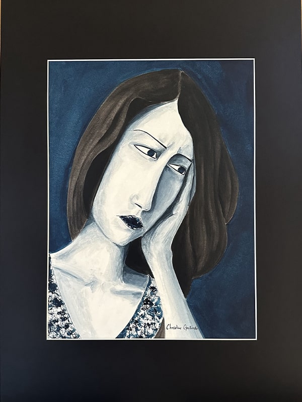 tableau aquarelle le billet artiste peintre carcassonne toulouse