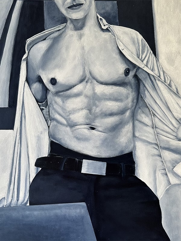 serie nus artiste homme peintre toulouse
